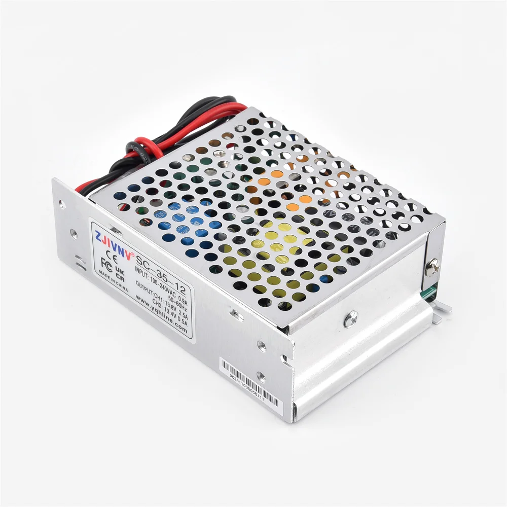 (SC-35-12)13.8V Battery Charger AC/DC CE ROHS Approval 35W 3A 12V UPS switching Power Supply Driver Box for CCTV Switch Function
