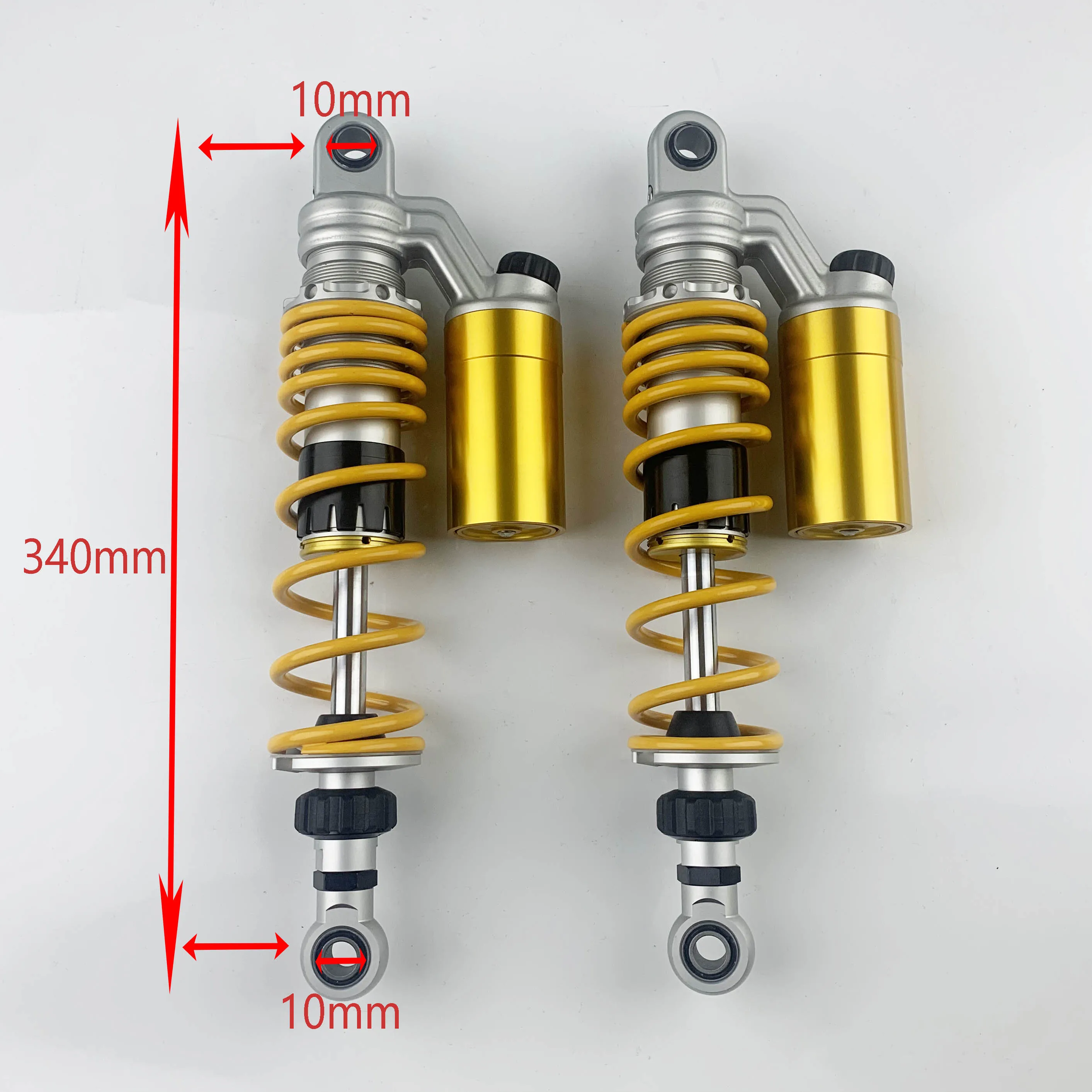 7mm Spring 400mm Motorcycle Cnc Damper Shock Absorbers Suspension Absorber
