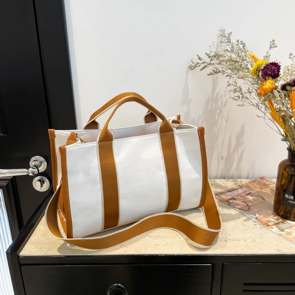 

Casual Canvas Vintage Shoulder Bags Large Capacity Tote Bags Teenager Messenger Bag Handbag Harajuku Crossbody Bag Women