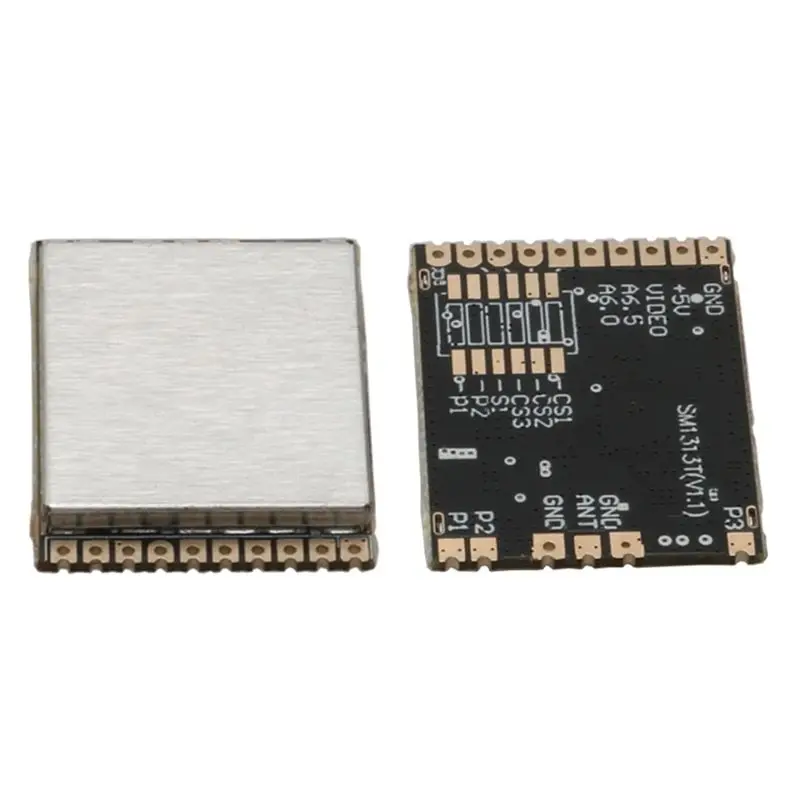 CYGJ-SM1313T 1.2G 1.6W Transmitter 16CH Wireless Video Audio Image Transmission Module Power Adjustable For FPV Drone