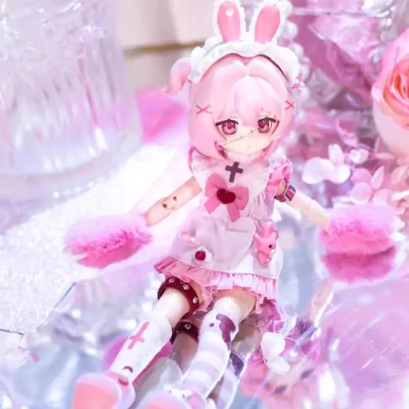 Authentieke Vrijheid Advocate Elektronische Leuke Huisdier Serie Pop 1/12 BJD Verrassing Blind Box Beweegbare Pop Ornament Handgemaakt Cadeau