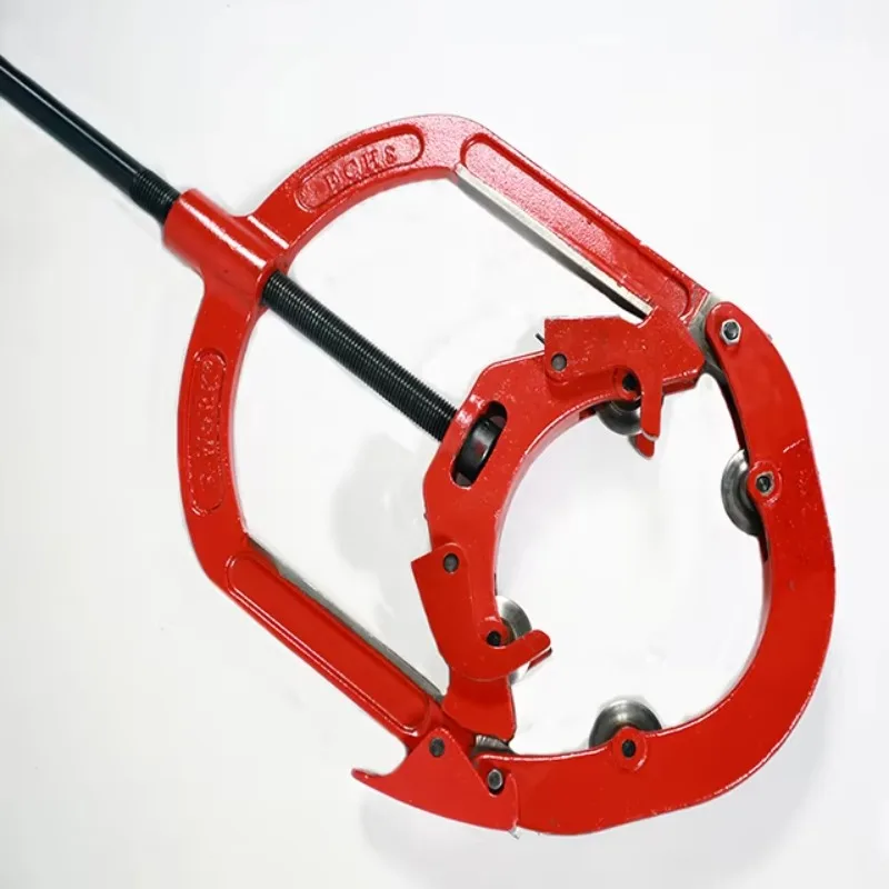 

Hand Operated Safe Hinged Pipe Cold Cutter Tool for 6-8 Inches Water/Oil/ Metal Pipe