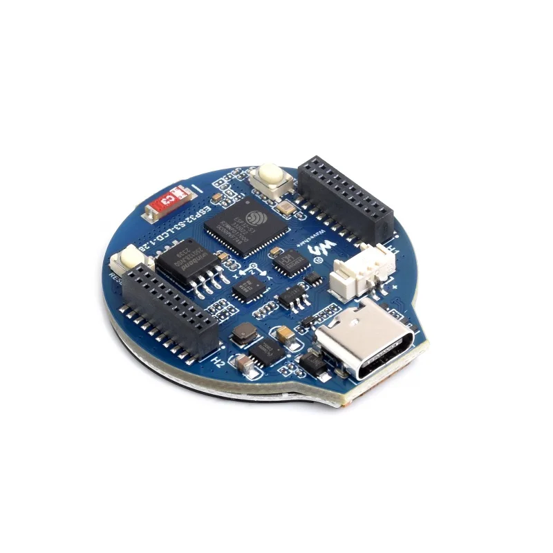 Imagem -03 - Placa Esp32-s3 Mcu com Onboard 128 Touch Display Sensor de Eixos Etc Processador Dual-core Lx7 de 32 Bits 2.4ghz Wifi