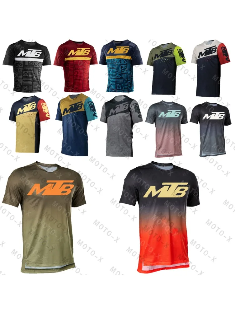 

2026 Racing Downhill Jersey Mountain Bike Motorcycle Cycling Crossmax Shirt Ciclismo Clothes for Men MTB Jersey MX DH mtb