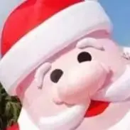 NFellent Inflatable Luminous Christmas Solar Term Model Climbing Wall Santa Claus Snowman Cartoon Custom Mall Beauty Decoration
