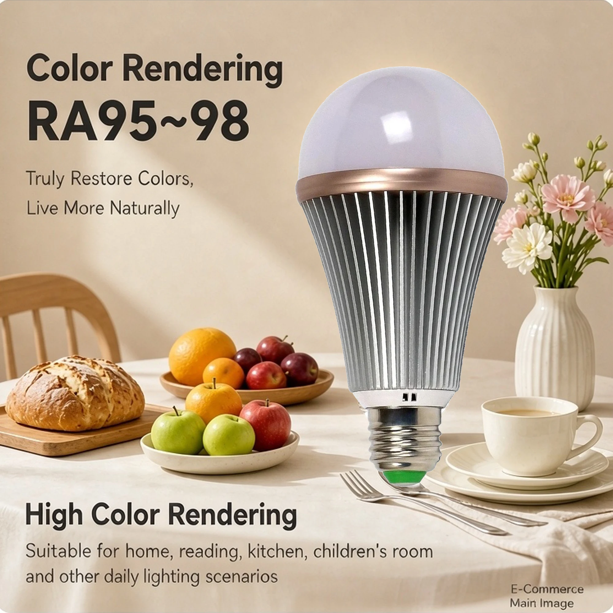 15W High CRI RA 95-98 LED Children lamp Light White 6000K Daylight White 5000K Natural White 4000K Warm White 3000K