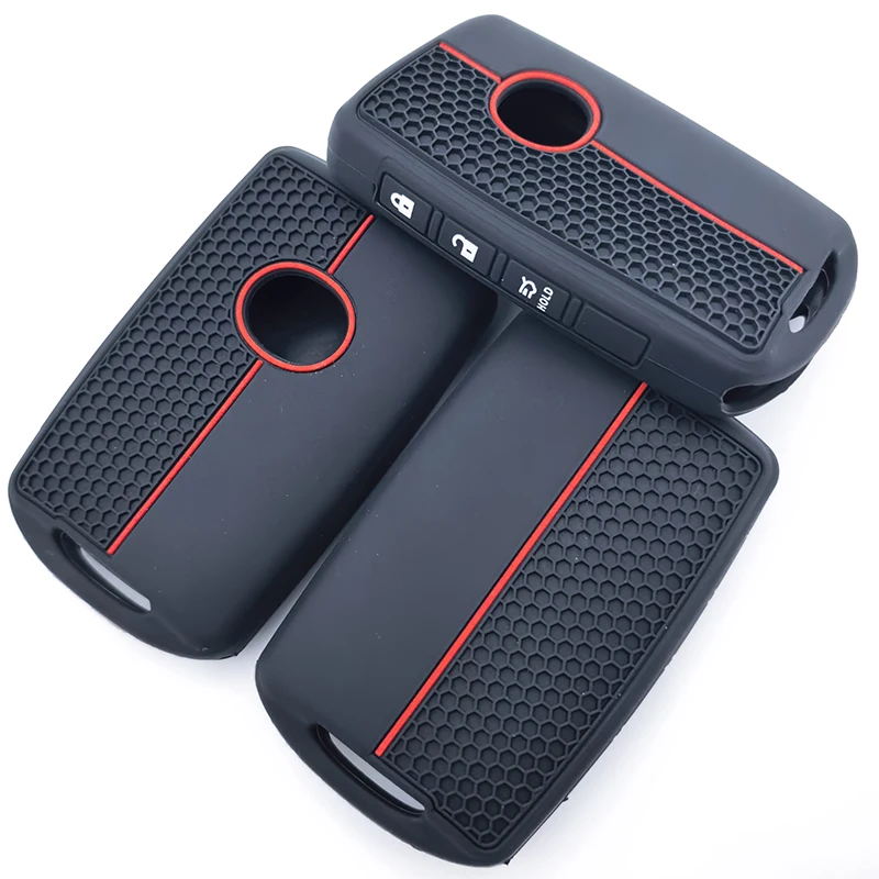 Siliconen Autosleutel Case Cover Beschermd Fob Accessoires voor Mazda CX9 CX3 CX5 CX8 CX30 CX60 2 3 6 Alexa CX90 MX30 X5 X9 SS30 MX5