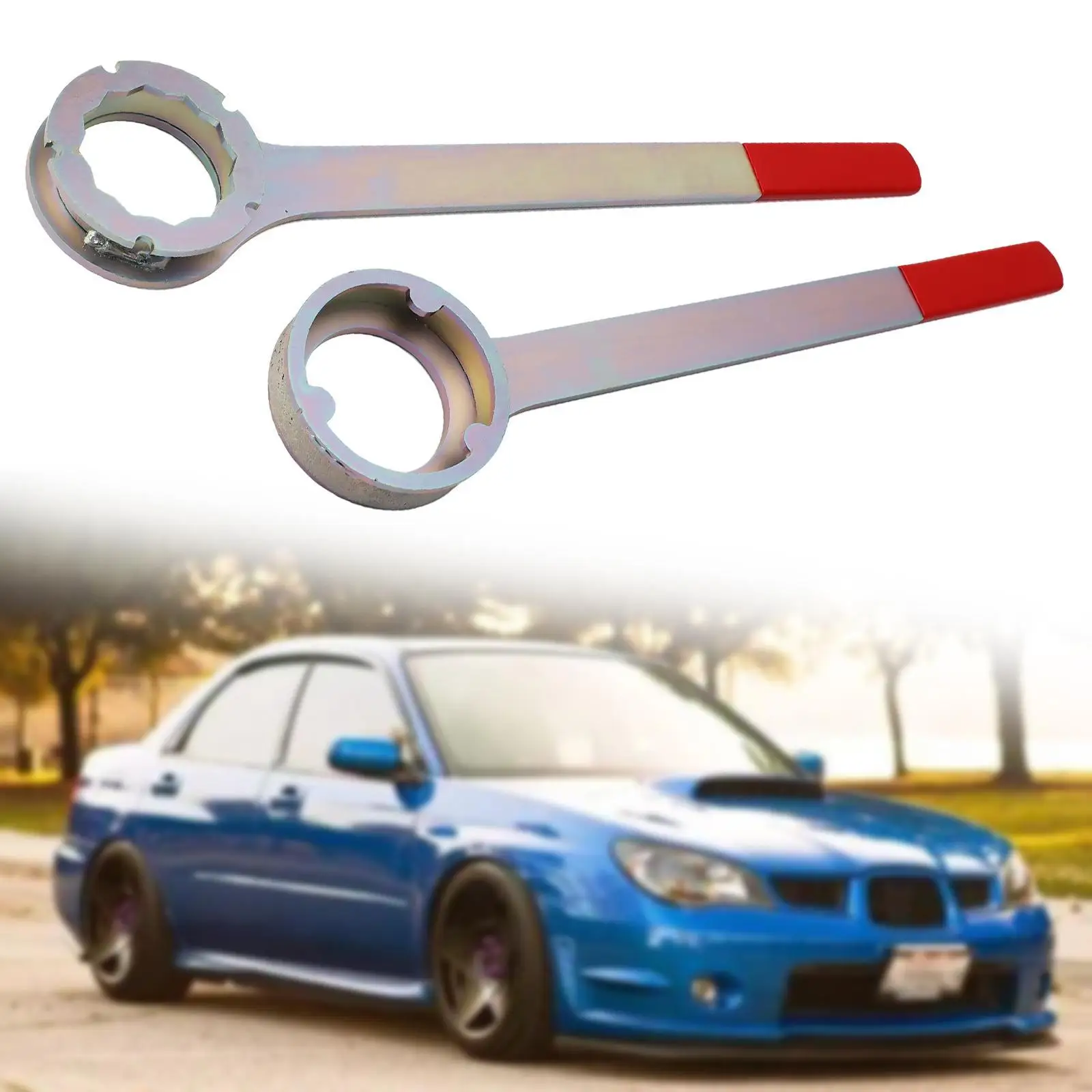 

2Pcs Intake Exhaust cam Sprocket Wrench Tool for Impreza Sti 2002-2007