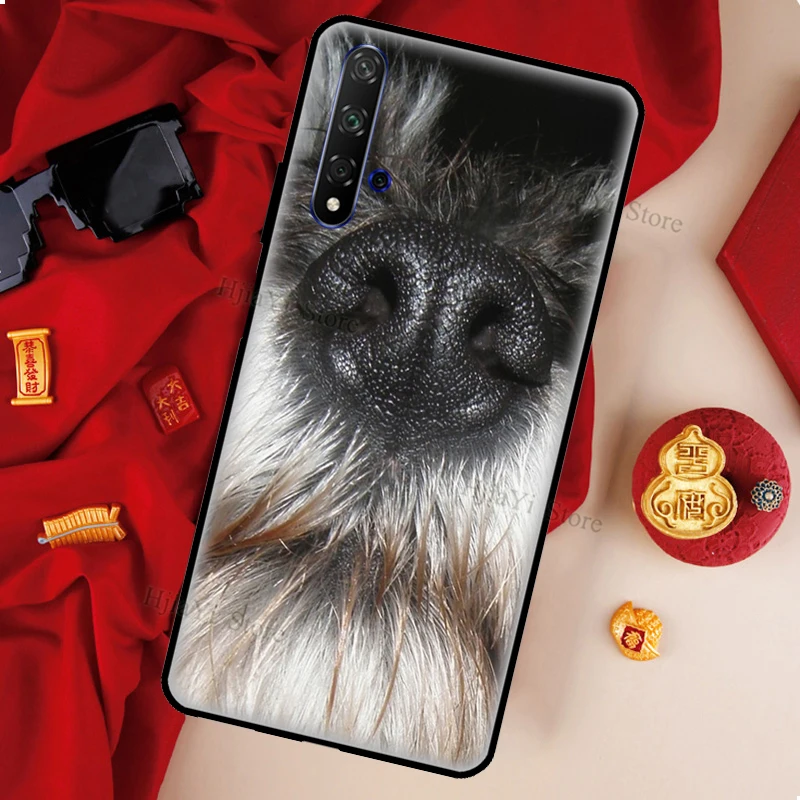 Miniature Schnauzer Puppy Dog For Huawei Nova 5T 2Z 2 3 i Y7A Y6P Y5P 2020 Y3 II Y5 Y6 Y7 2017 2018 Y9 Prime 2019 Case