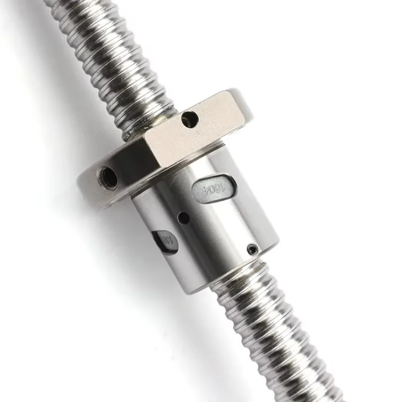 Customized Linear Guide Rail Shaft Rod Ball Screw CNC 16mm Bearing Rolled Thread  Provided OEM ODM