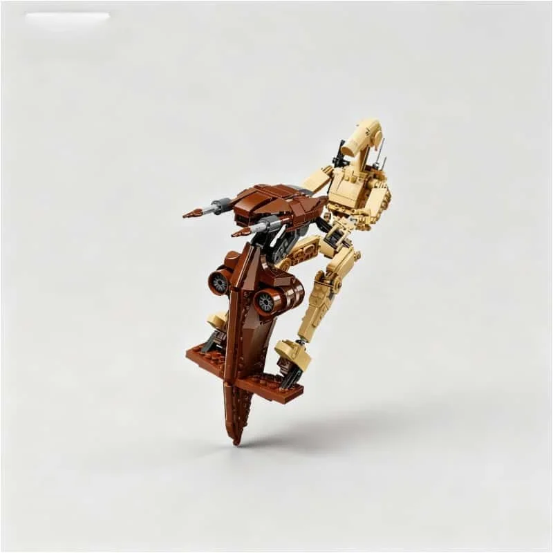 

2025 Fighting robot 1088 pieces pieces model robot alien kit adult toys creative assembly children's holiday gifts