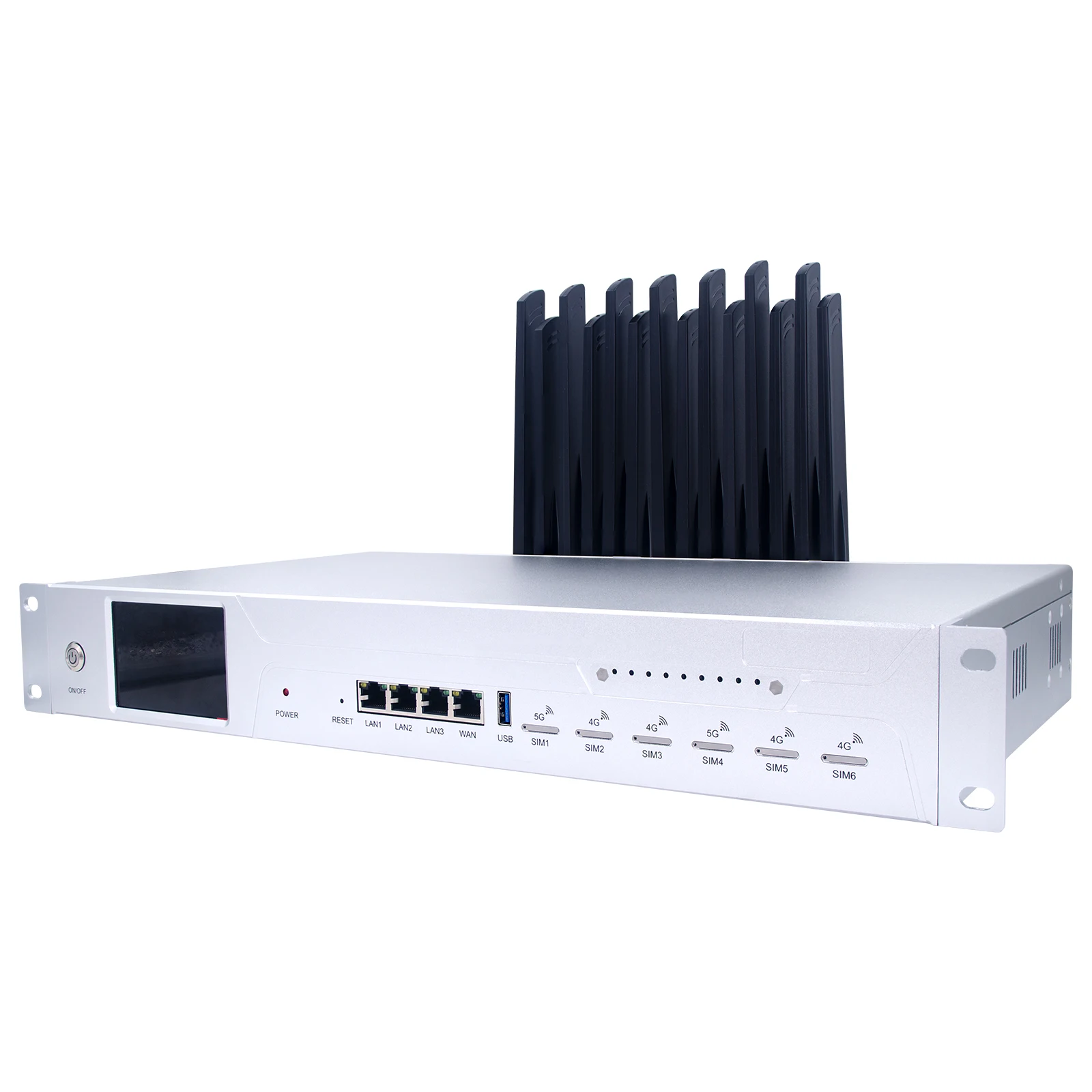 Cedar C6 5G High-Performance Multi-SIM Aggregation Router with Gigabit Ethernet, Dual-Band WiFi 6, and Multi-Network Integration