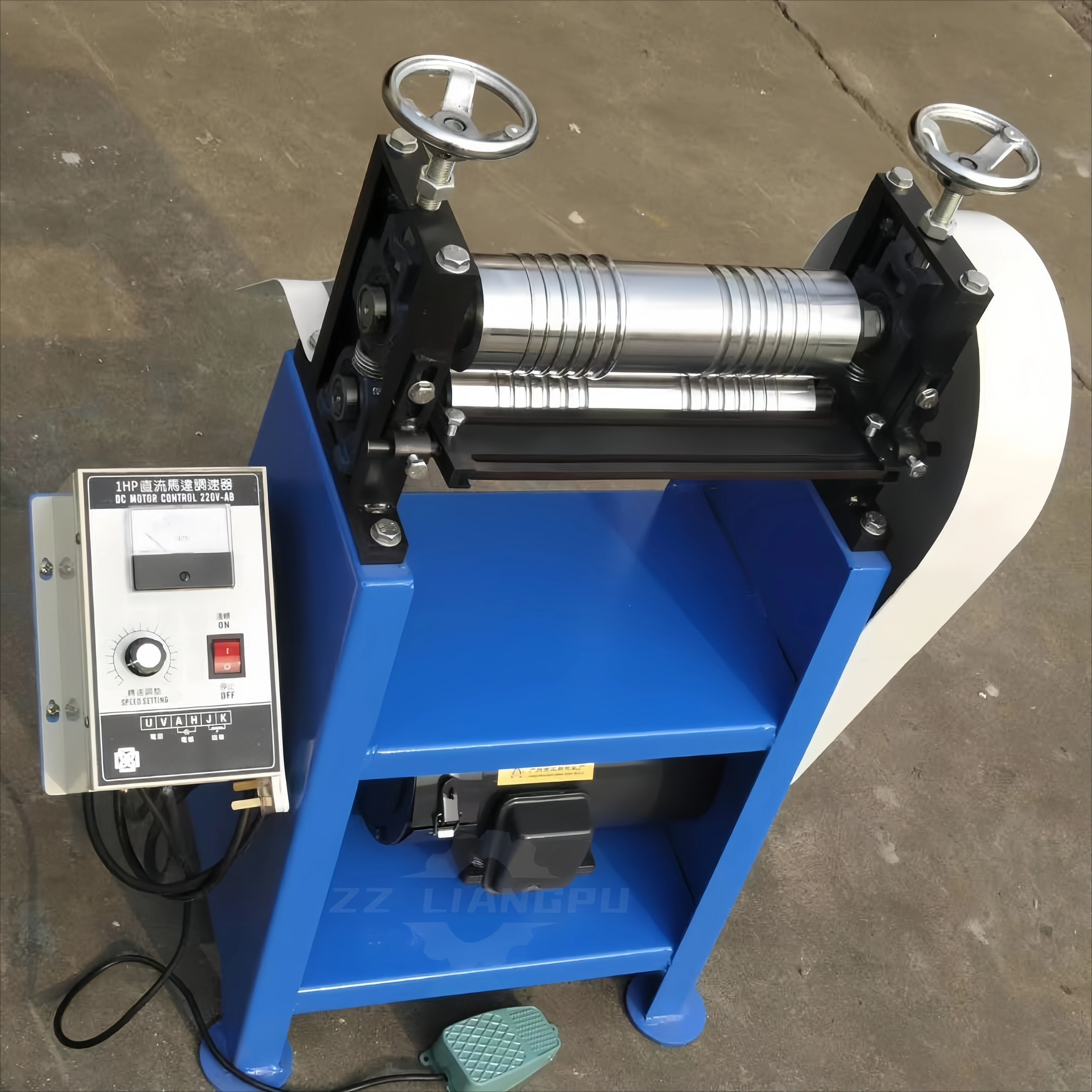 Leather folding machine for making round jewelry rhinestone rope Hydro machine