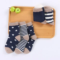 5Pair Baby Socks for Kid Girls Boy Toddler Knitted Socks Newborn Clothes Product