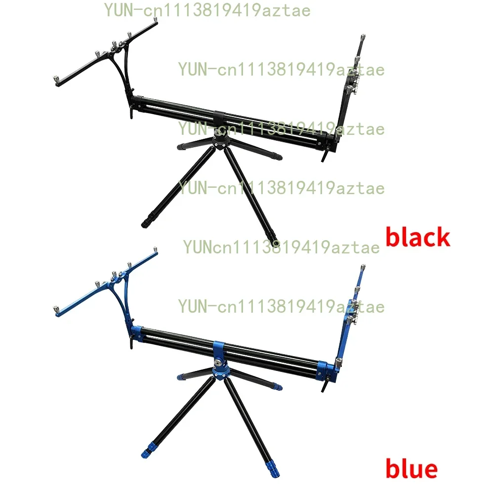 Adjustable Aluminum Folding Fishing Rod Holder Designed for Carp Fishing