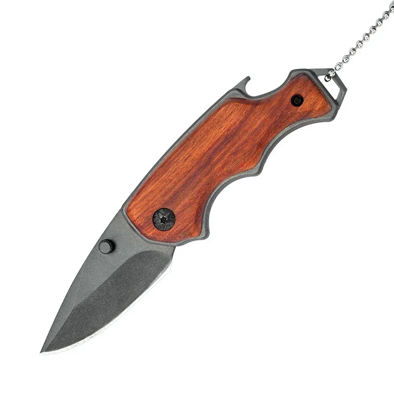

Outdoor Portable High Hardness Stainless Steel Folding Knife Mini Sharp Portable Pocket Fruit Knife EDC Tool