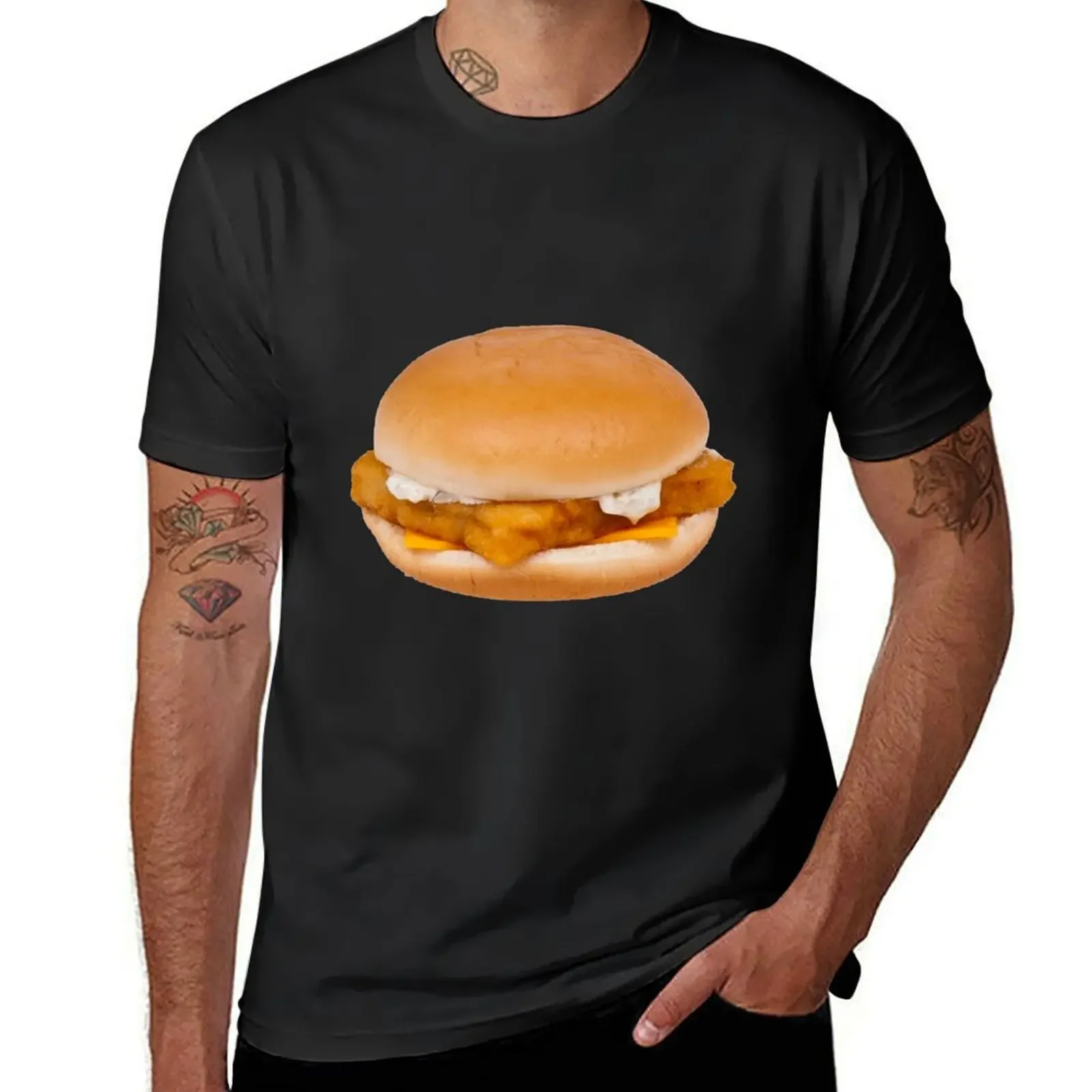 

fish filet sandwich T-Shirt custom t shirt essential t shirt customs tee shirts for men