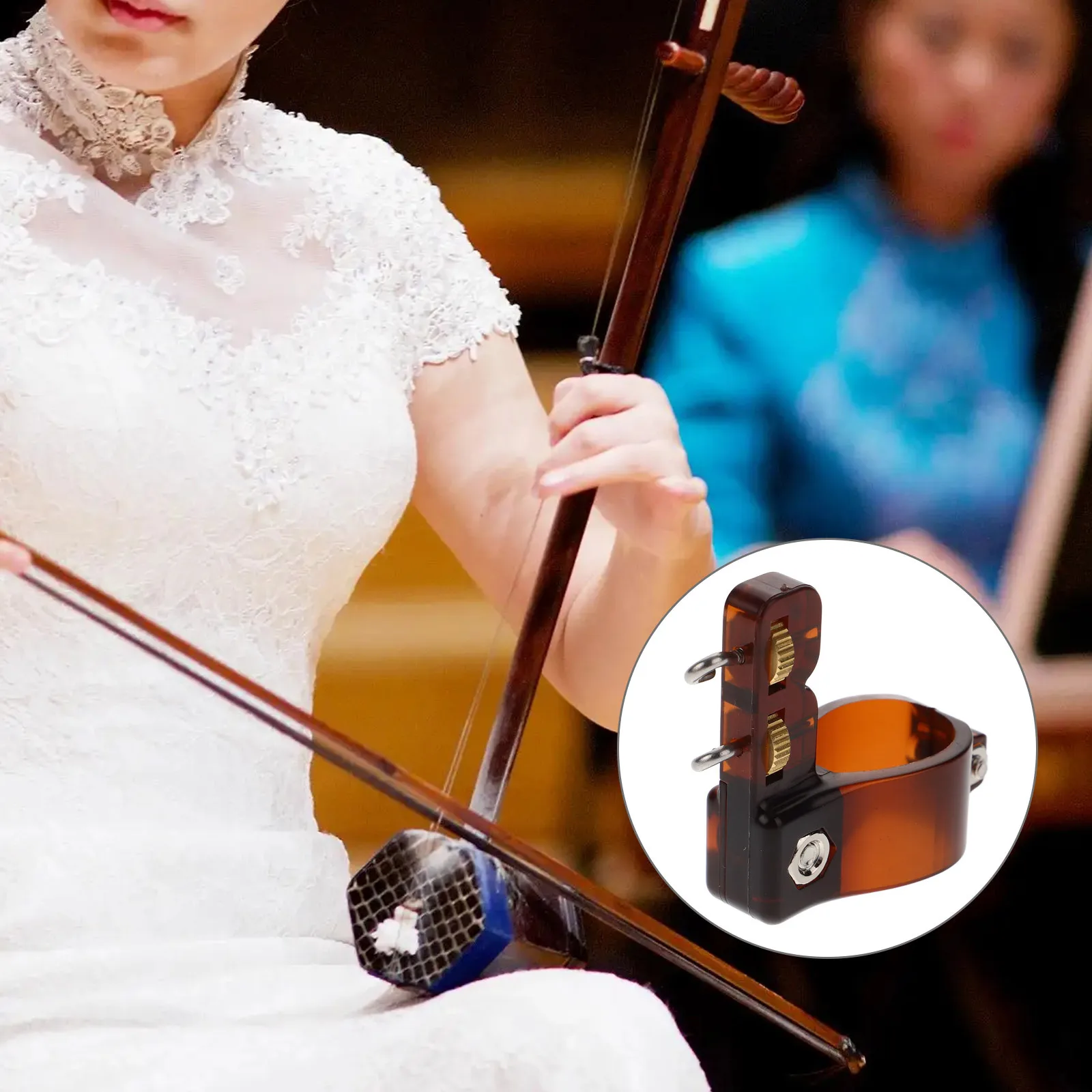 

Erhu Fine Tuner Professional Adjustable Durable String Adjuster Accurate Instrument Supply Replacement Part for Erhu