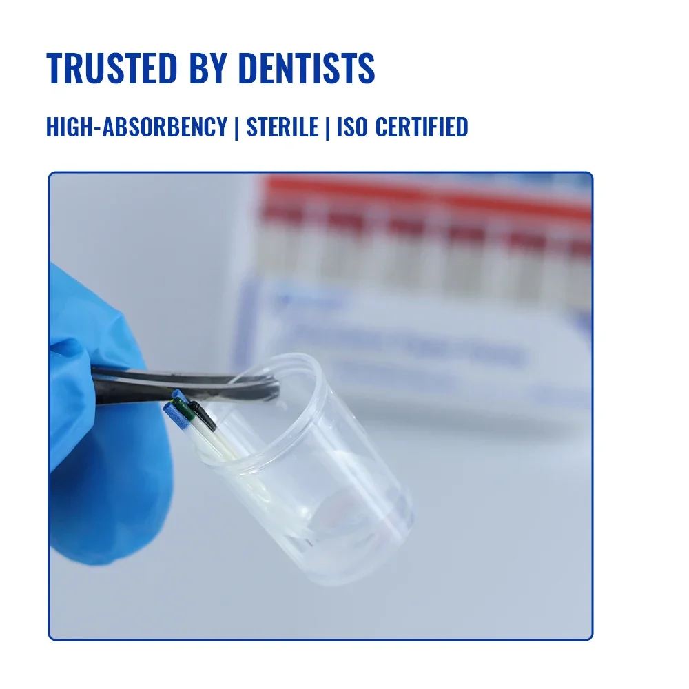 

DrdenT 3 коробки Впитывающие бумажные наконечники Эндодонтические конусы Стерильные высокопоглощающие 04 06 Конус Стоматологический материал Бумажные наконечники для корневых каналов PP