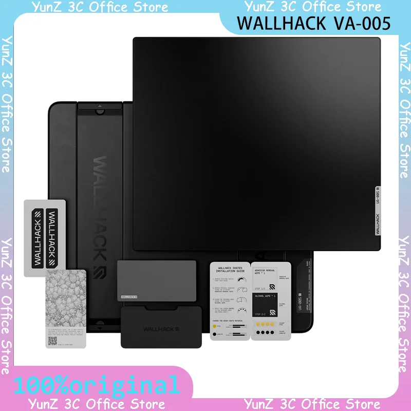 

WALLHACK VA-005 High-End Uncoated Gaming Mouse Pad Glass Desktop Mouse Pad Tempered Glass Mice & Keyboards Accessory
