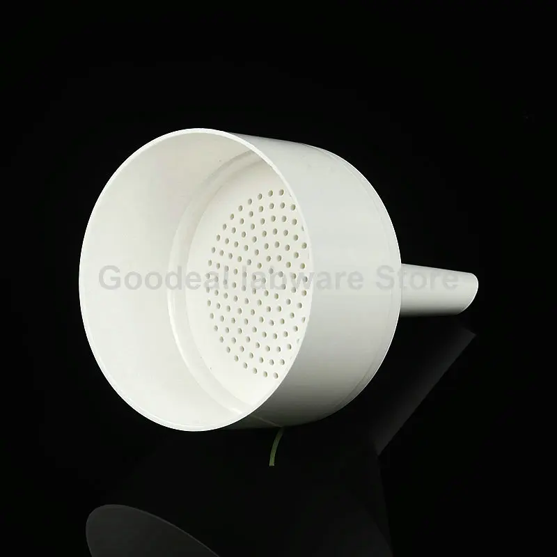 1pcs Lab Bottom ID 55/70/90/110/150mm Plastic Detachable Filter Funnel  Resistant corrosion Buchner Funnel Filter Tool