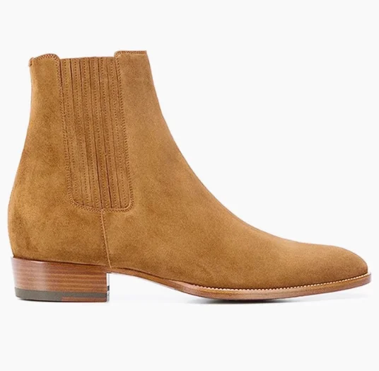 NONE Chelsea Boots Genuine Leather Men Black 4