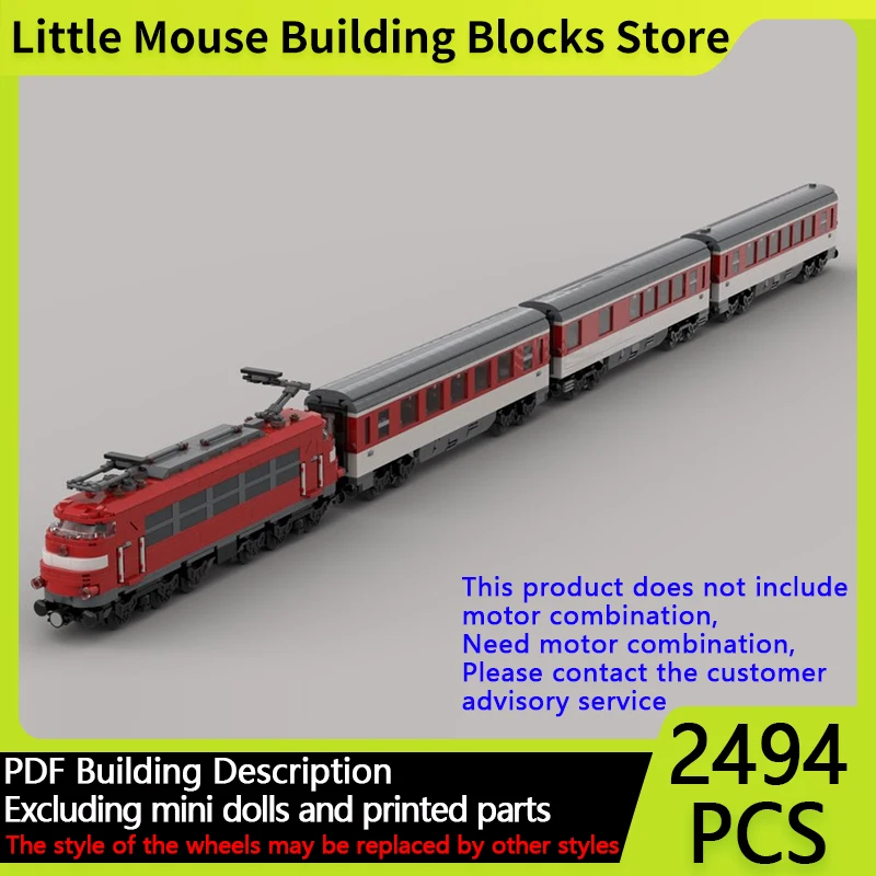

City Car Model MOC Building Bricks Intercity With The Series 103 Modular Technology Gifts Holiday Assemble Children Toys Suit