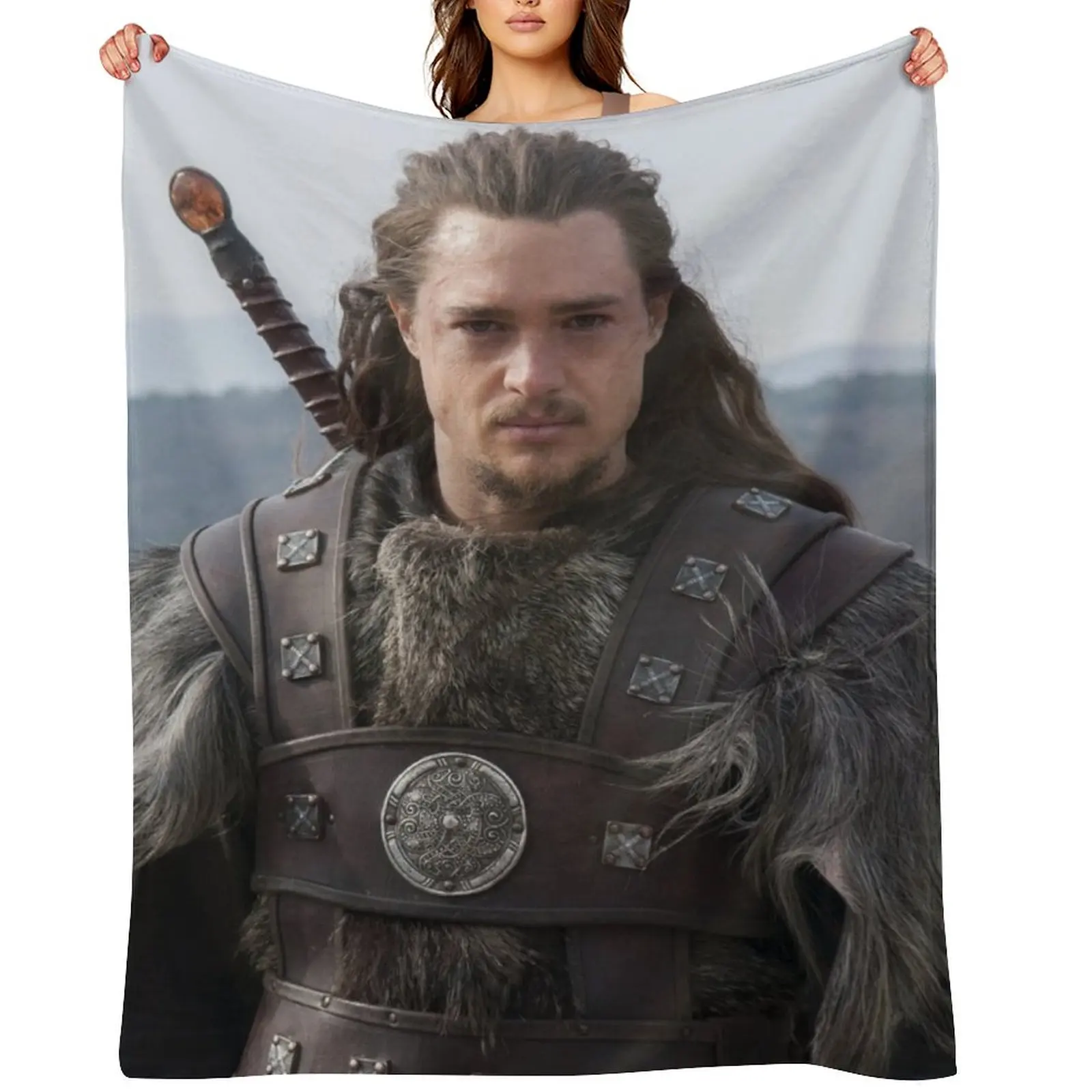 

Uhtred of The Last Kingdom Throw Blanket Tourist For Decorative Sofa Luxury Brand Nap Blankets