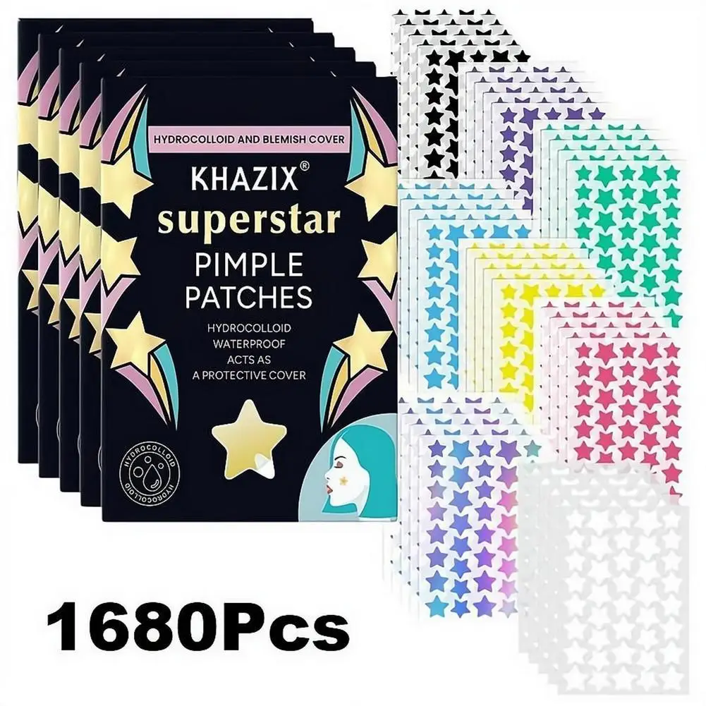 Multi-Color Star Acne Care Patch Concealer Patches Dissolve Blemishes While You Sleep Pimple Cover Sticker Skincare Beauty Tool