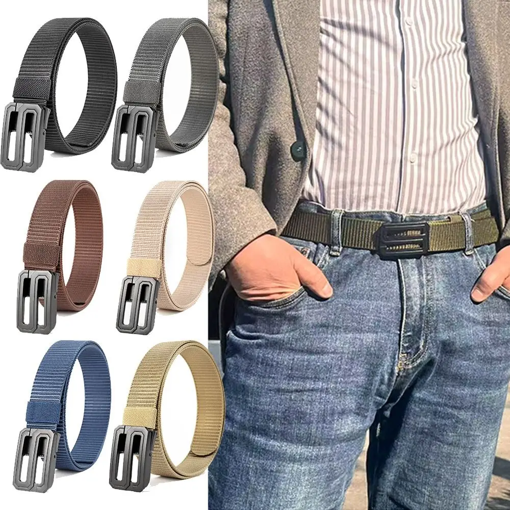 

Fashion Quick Drying Nylon Braided Belt Casual Durable Outdoor Sports Belt Luxury Brand Weave Waist Band For Women Man