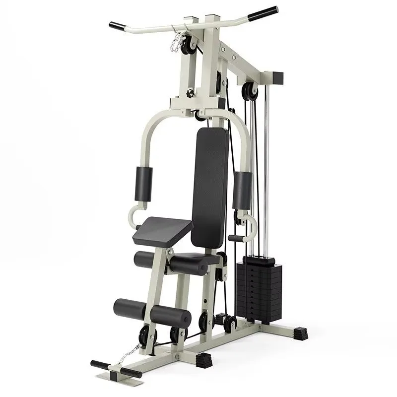 

Steel Family Gym Trainer, Multi-functional Equipment with 65kg Weight Stack for Strength
