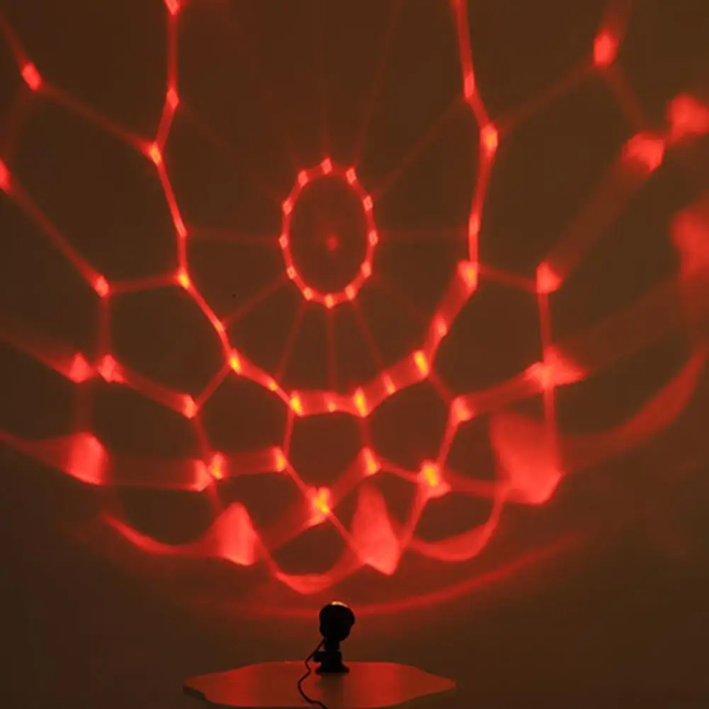 Светодиодный сценический дискотека, окружающий свет, многоцветный проектор, ночные огни для дома, спальни, вечеринки, декор, DJ, красочный стробоскоп