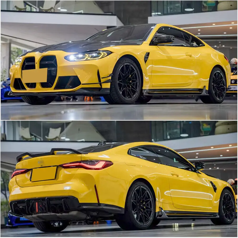 

Накладки на пороги из сухого карбона G83 M4 для BMW 4 серии G82 G83 M4 2021-2024, спортивный стиль