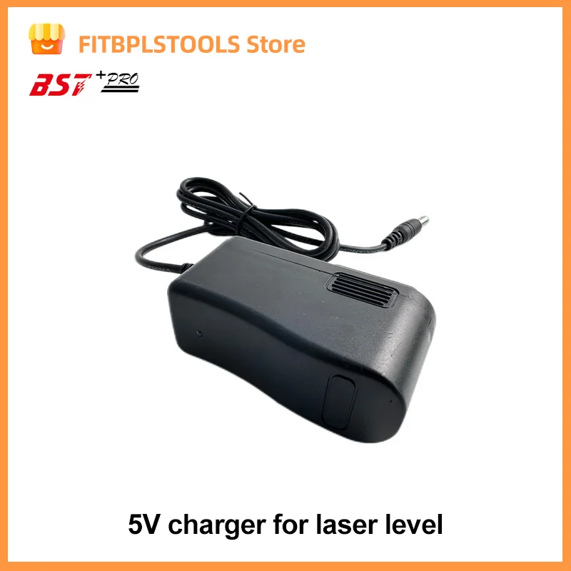 (DC) 5V  Universal Charger For 3D/4D Laser Level Lithium Battery EU Plug AC Power Adapter Laser Level Accessory