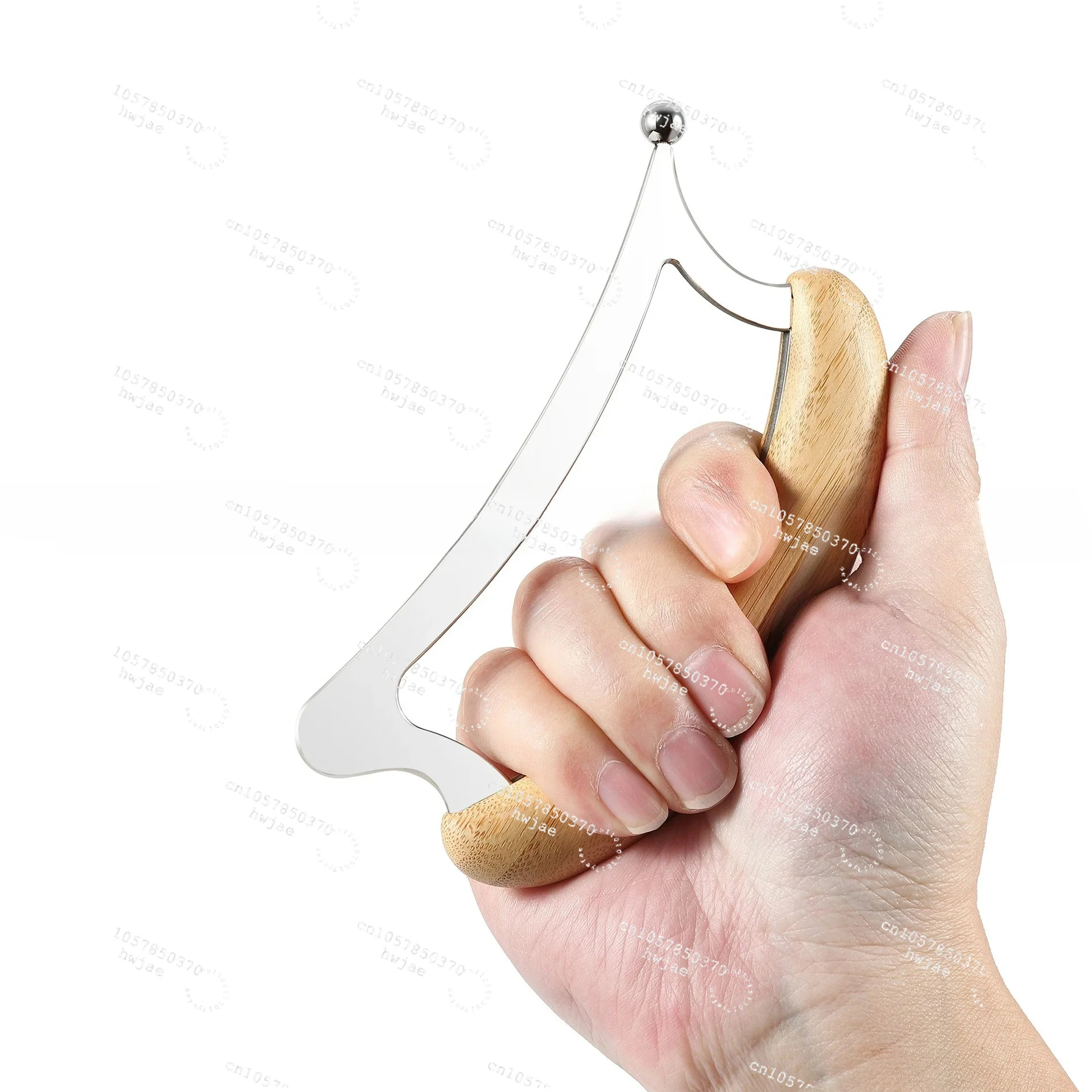Natural bamboo and wooden handle stainless steel film knife