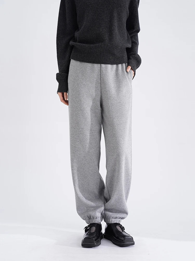 

Зимние новые женские брюки aDust Slim Fit на флисовой подкладке с эластичным поясом, теплые повседневные брюки, комфортные и свободные