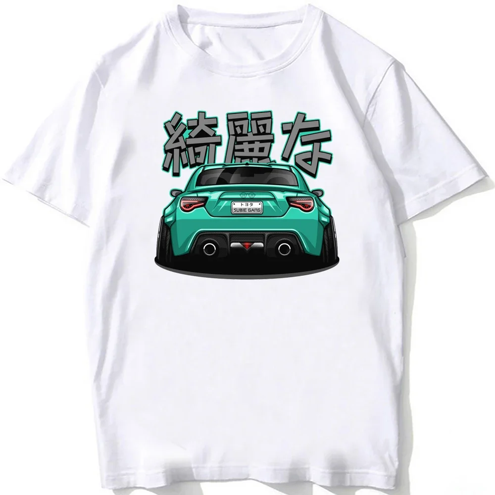 Super GT86 BRZ Maroon Subie Gang Classic T-Shirt Summer Men Short Sleeve Drive Style White Casual Tops Hip Hop Street Boy Tees