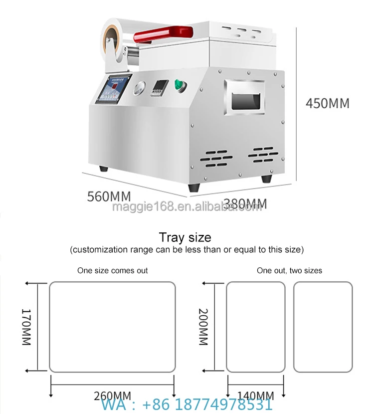 

Machine With Food Tray Sealing MachineLowest Price 2.2 KW Packaging Machine Vacuum Packing