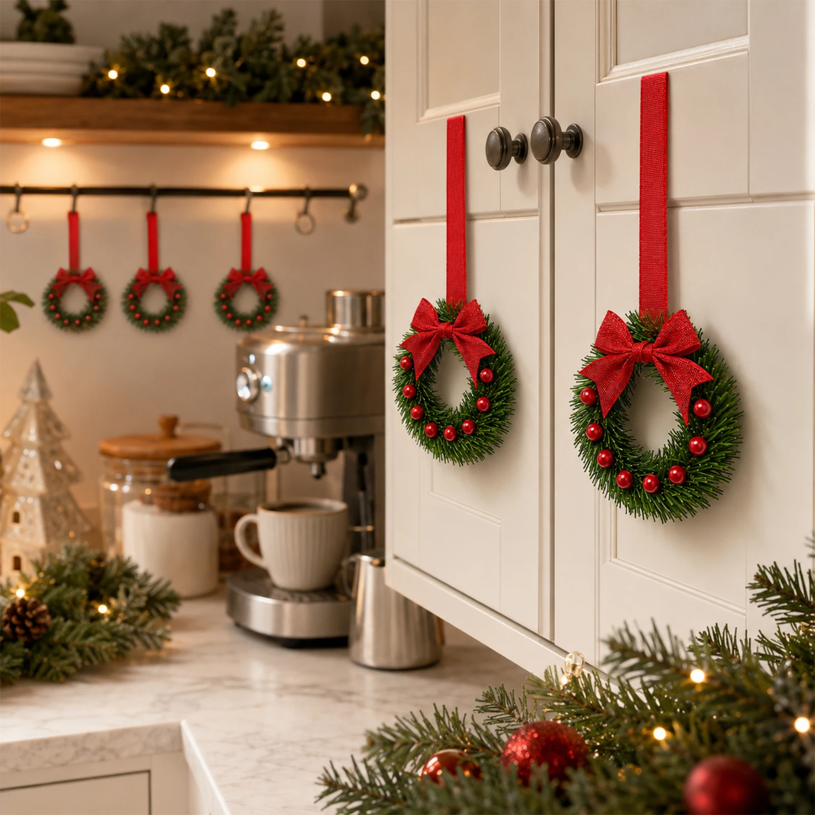 Mini Christmas Wreath Set 5