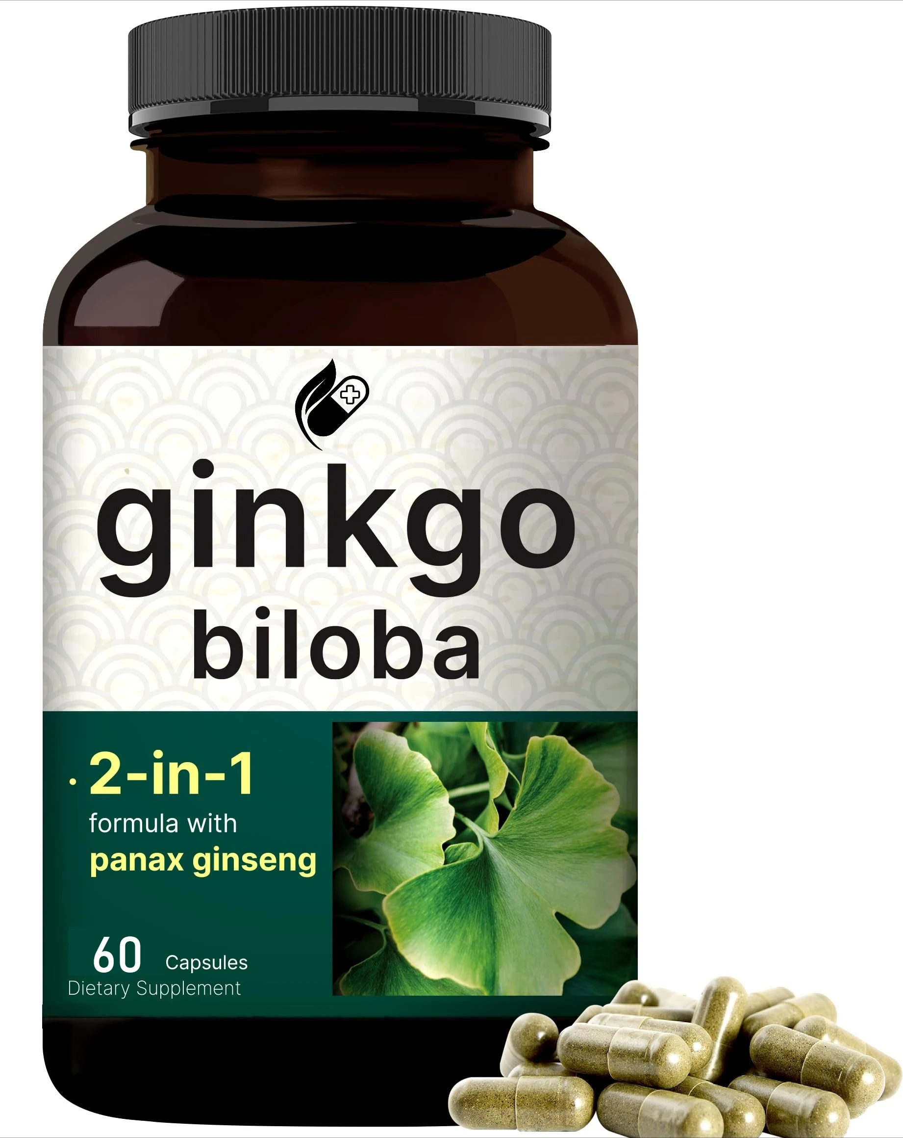 Potency with Ginkgo Biloba, Boost Energy, Memory, Immune System, for Men & Women