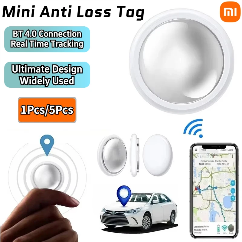 Xiaomi Smart Finder Mini Portable Locator Bluetooth4.0 Tag Tracker Children Wallet Locator Device Locator Anti Loss Location New