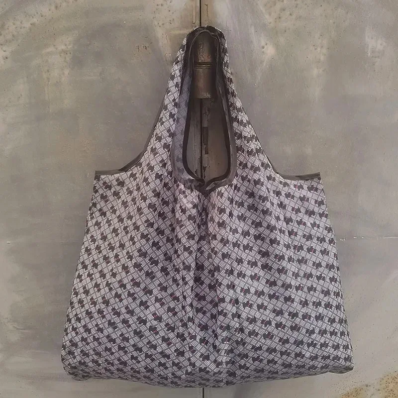 Fold Eco Bag Women's Hand Shopper Bag Ultra Lightweight Grocery Bag  Friendly Shopping Tote Bag Women's Daily Folding Tote Bag
