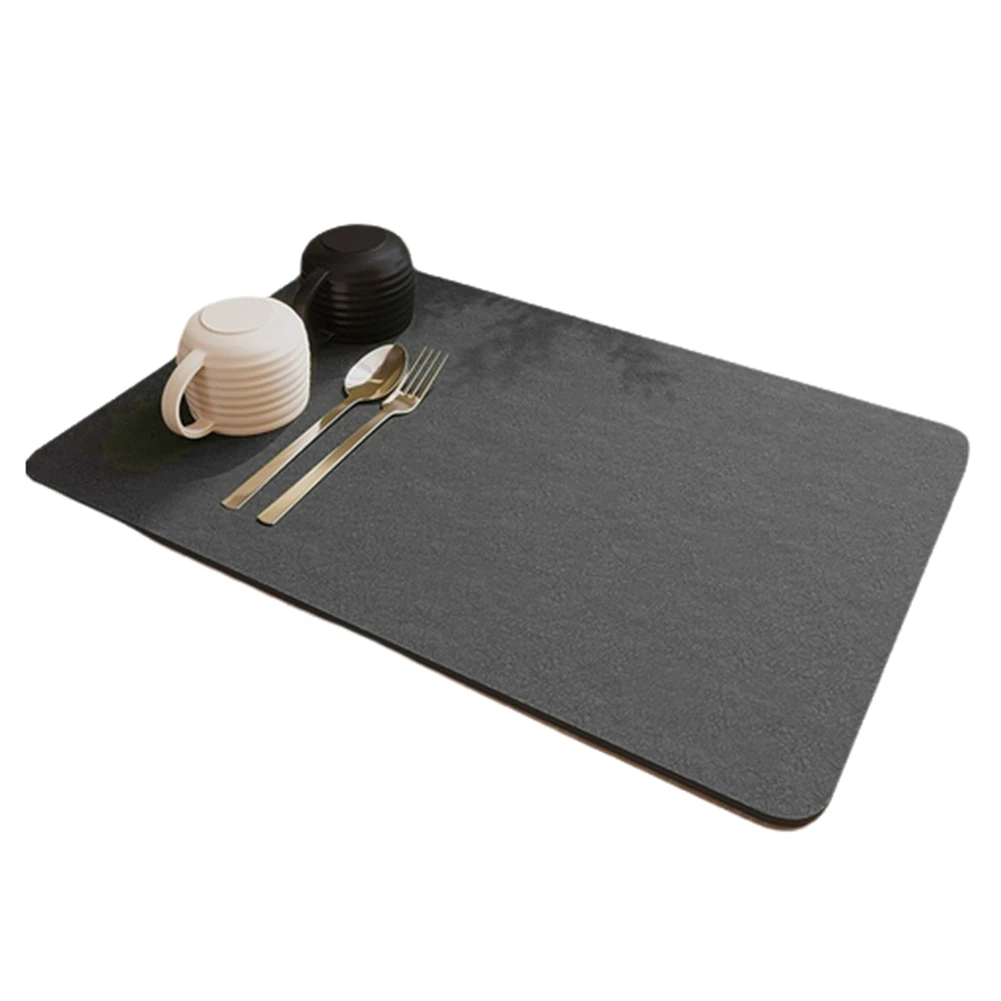 

【Today-Only!】Kitchen Super Absorbent Mat Coffee Dish Draining Mat Drying Mat Quick Dry Bathroom Drain Pad Kitchen Faucet Placema