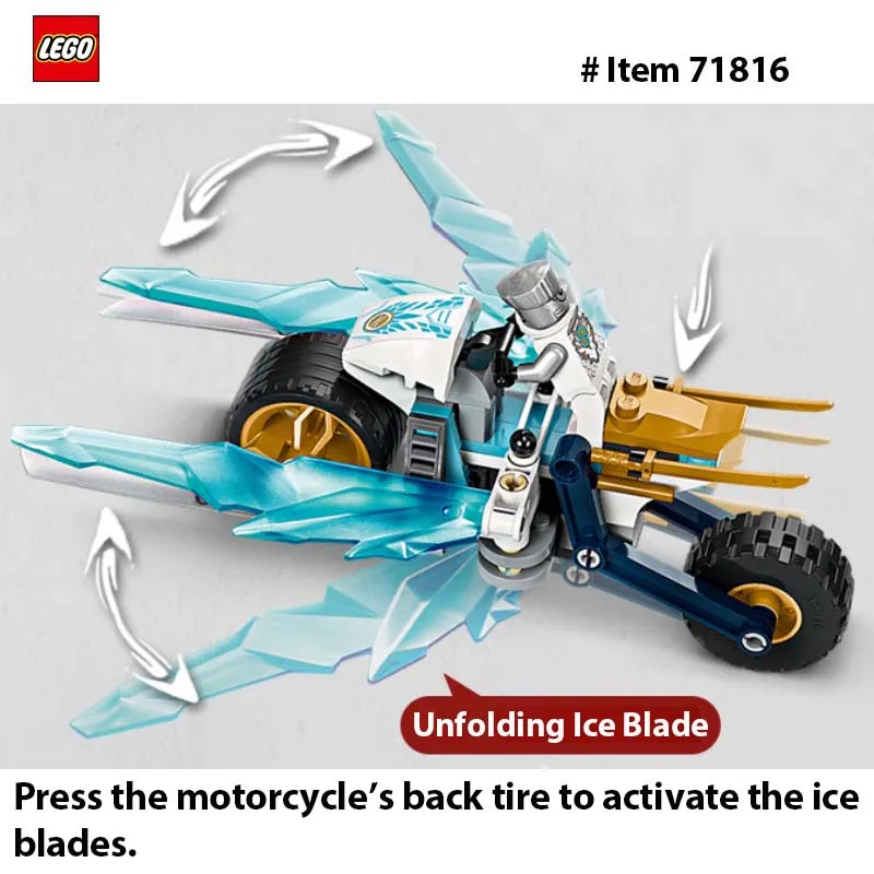 レゴ 71816 ニンジャゴー ゼインのアイスバイクおもちゃ ミニ