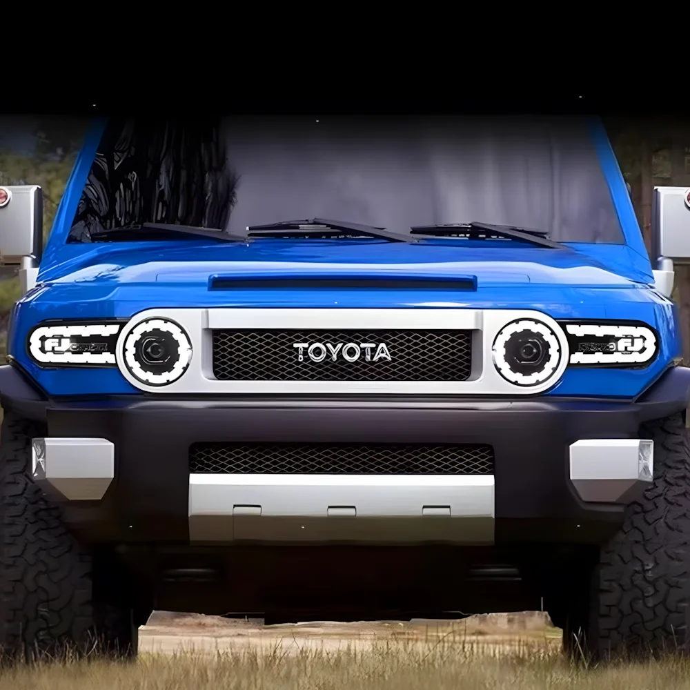 

Автомобильные фары для Toyota FJ Cruiser 2007-2017, светодиодные DRL, автоматическая фара в сборе, обновление, эффект запуска, ближний свет, инструменты дальнего света