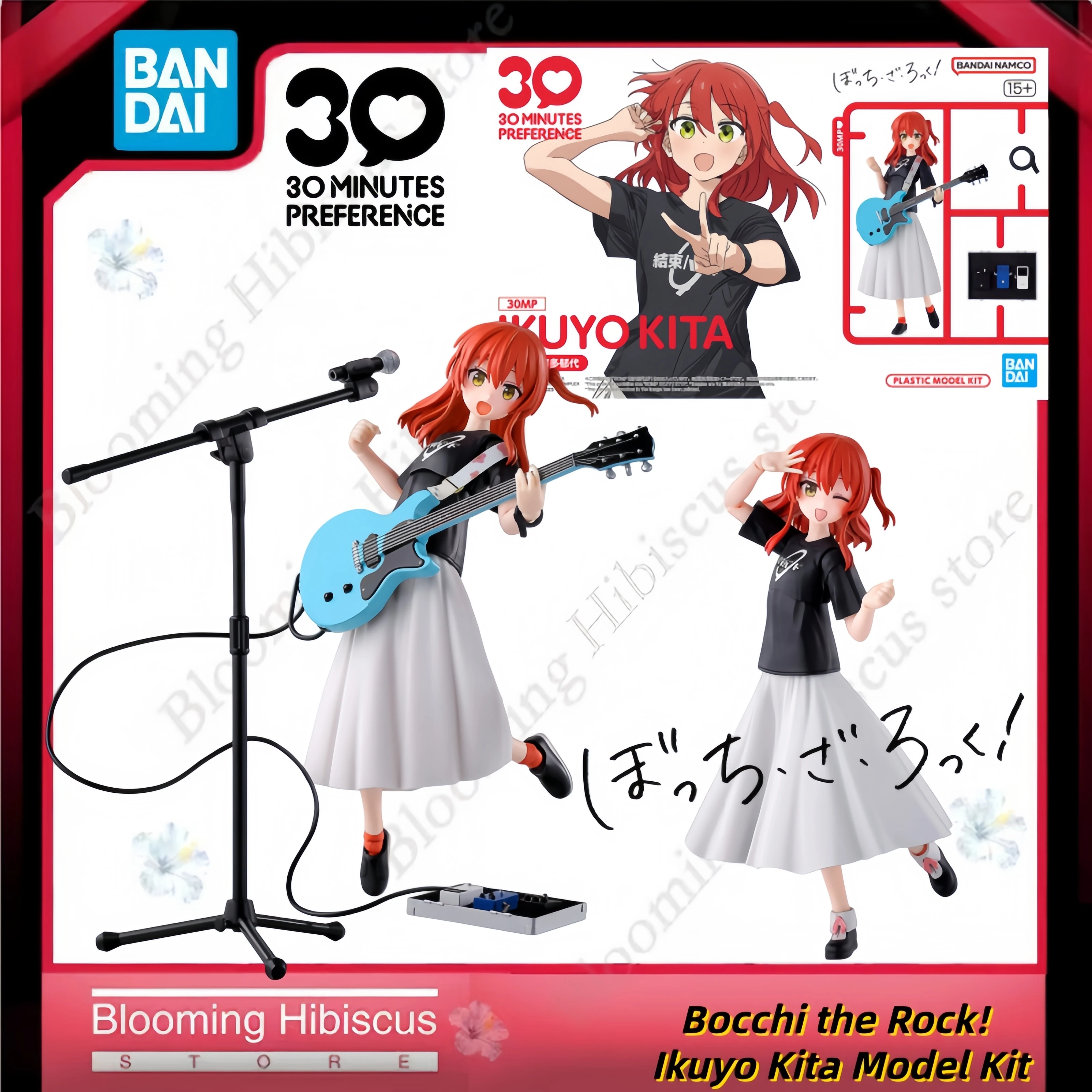 

Authentic Bandai 30MP Ikuyo Kita Original Bocchi the Rock! Model Kit Assembly Doll Toy - 30 Minutes Premium Action Figure