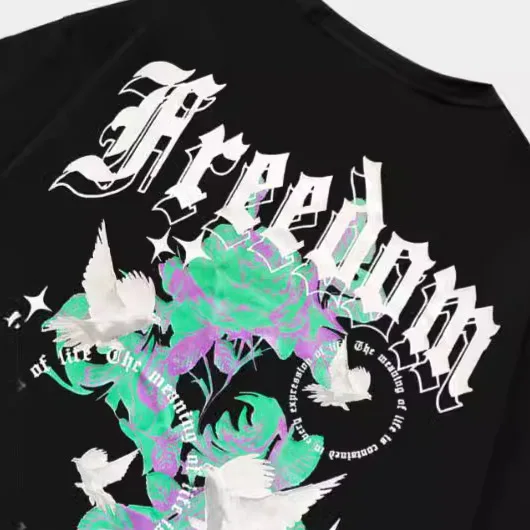 Neue Streetwear y2k T-Shirt Mann Harajuku Hip Hop Grafik übergroße Baumwolle Rundhals-T-Shirt neue Gothic Kurzarm T-Shirts