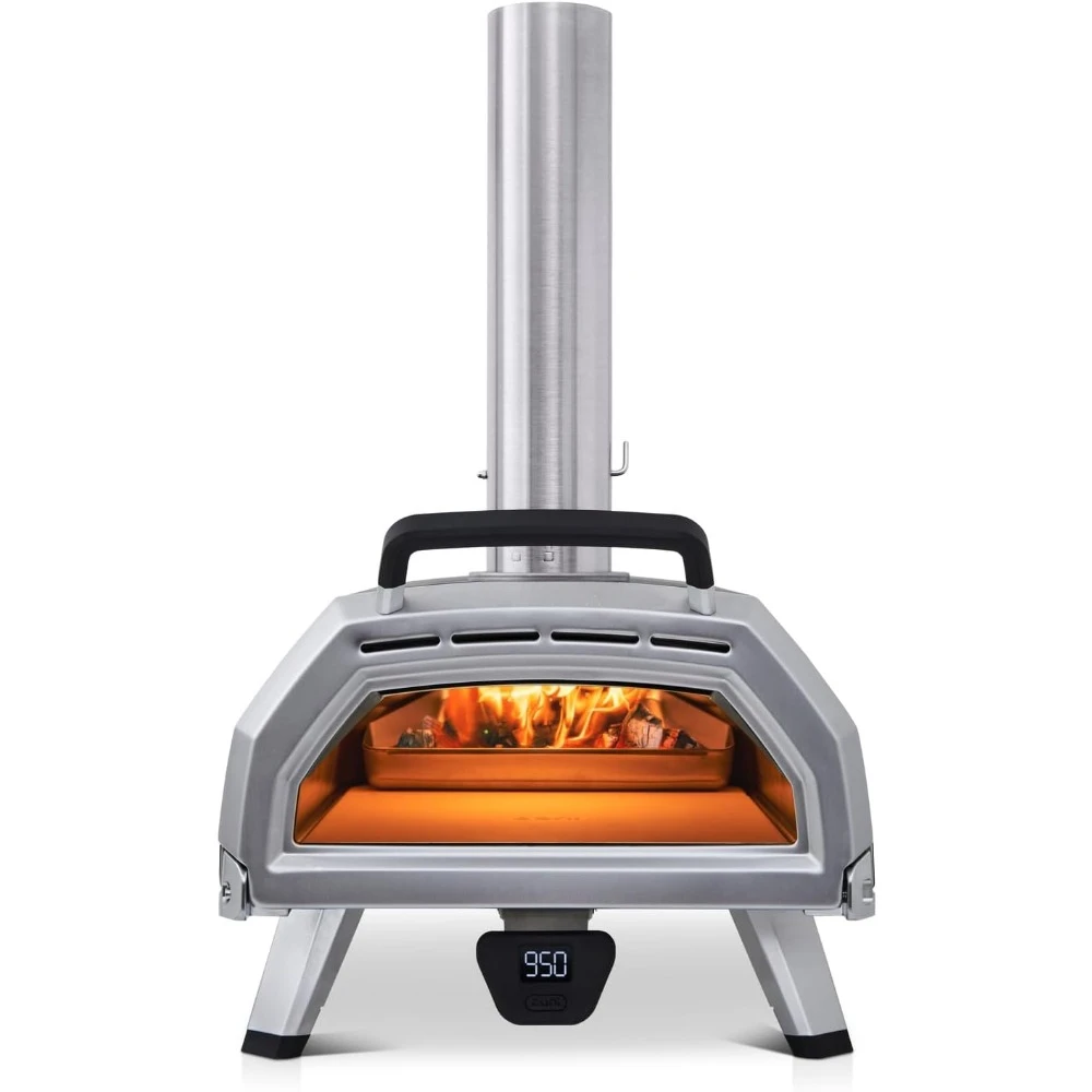 16 Multi-Fuel Outdoor Pizza Oven - Wood and Gas Fired Oven - Outdoor Cooking Pizza Oven