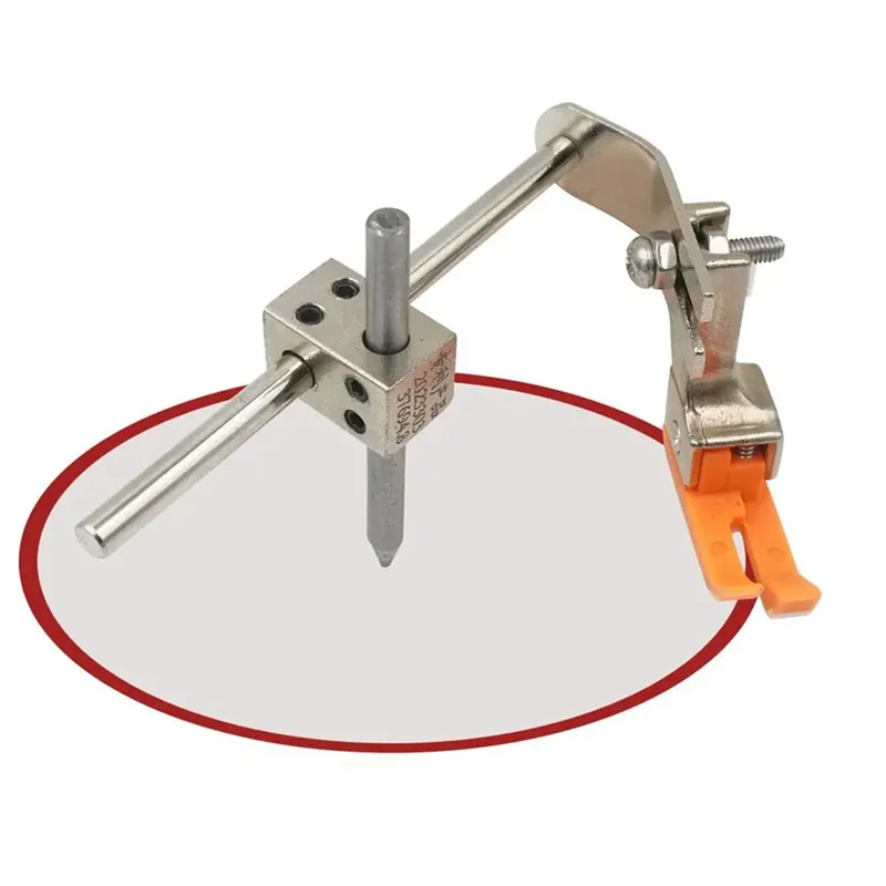 COFA-Round Sewing Attachment Sewing Machine Circular Turning Auxiliary Tool Alloy Easy To Use Sewing Circular Attachments For