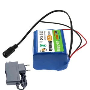 Wiederaufladbare Batterien mit BMS, Lithiumbatterie, Schutzplatte, 12,6-V-Ladegerät, 12 V, 50000mah, 18650, Li-Ion, 50AH 10 Hauptverkauf Batterie 50mah - №8